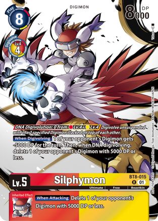 Silphymon (Tamer Party Pack -The Beginning-) (BT8-015) [New Awakening] Foil - Deck Out Gaming