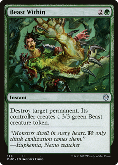 Beast Within (129) [Commander: Dominaria United] - Deck Out Gaming