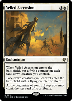 Veiled Ascension (18) [Murders at Karlov Manor Commander] - Deck Out Gaming