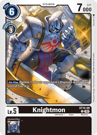 Knightmon (ST15-09) [Starter Deck 15: Dragon of Courage] - Deck Out Gaming