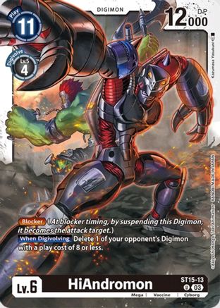 HiAndromon (ST15-13) [Starter Deck 15: Dragon of Courage] - Deck Out Gaming