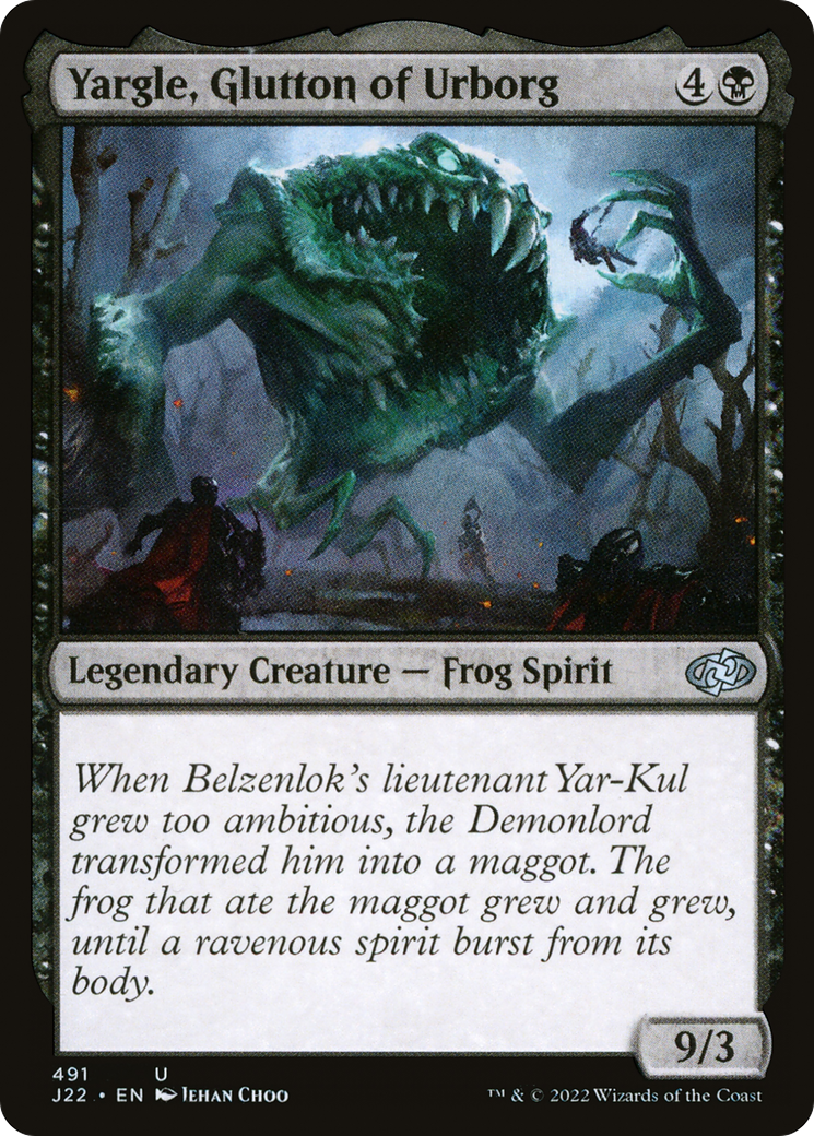 Yargle, Glutton of Urborg (491) [Jumpstart 2022] - Deck Out Gaming