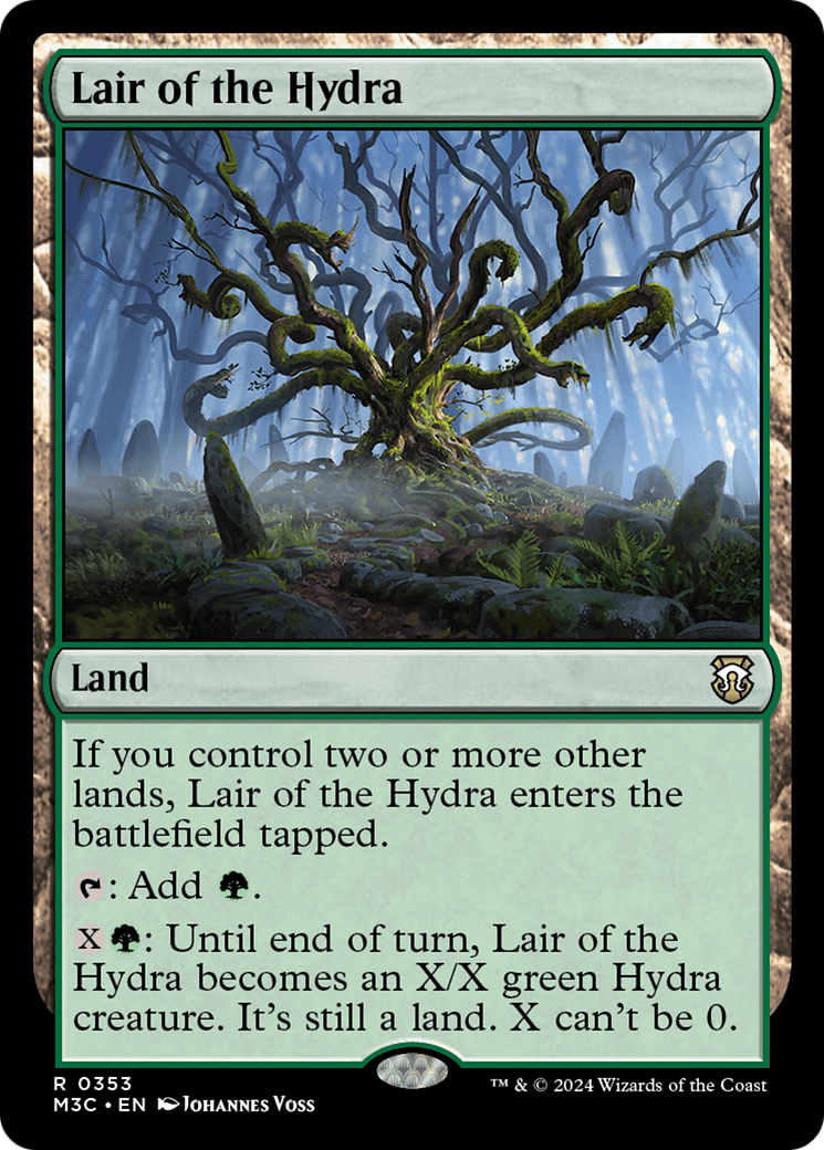 Lair of the Hydra (353) [Modern Horizons 3 Commander] - Deck Out Gaming