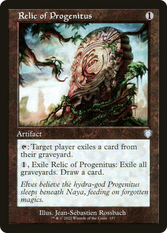 Relic of Progenitus (Retro Frame) (157) [Commander: The Brothers' War] - Deck Out Gaming