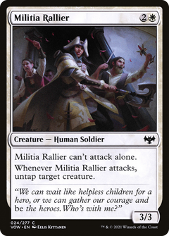 Militia Rallier (24) [Innistrad: Crimson Vow] foil - Deck Out Gaming
