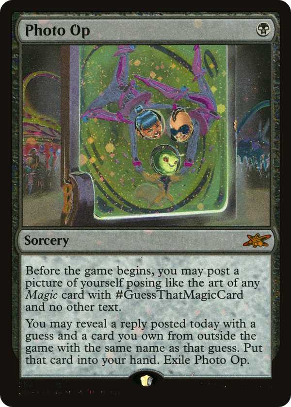 Photo Op (Galaxy Foil) (369) [Unfinity] foil - Deck Out Gaming