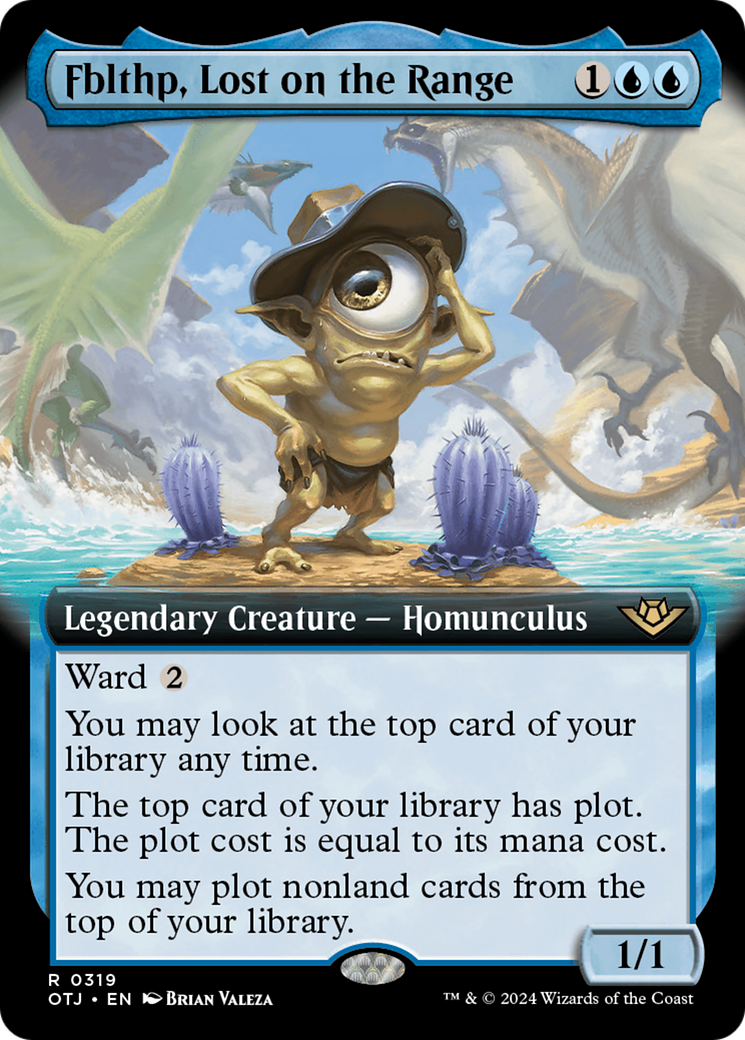 Fblthp, Lost on the Range (Extended Art) (319) [Outlaws of Thunder Junction] foil - Deck Out Gaming