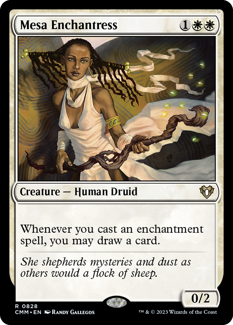 Mesa Enchantress (828) [Commander Masters] - Deck Out Gaming