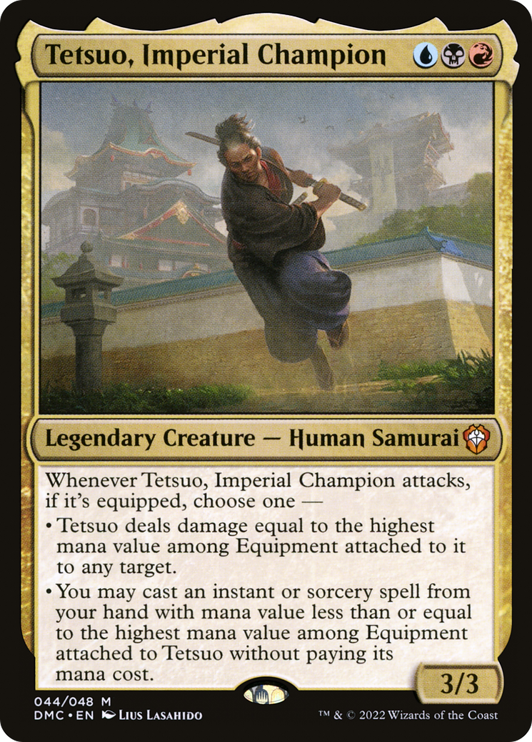 Tetsuo, Imperial Champion (44) [Commander: Dominaria United] - Deck Out Gaming