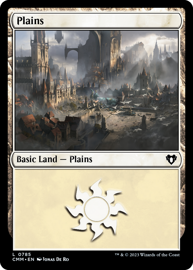 Plains (0785) (785) [Commander Masters] - Deck Out Gaming
