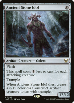 Ancient Stone Idol (347) [March of the Machine Commander] - Deck Out Gaming