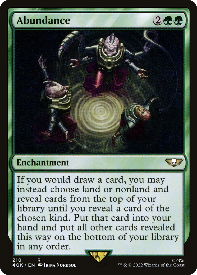Abundance (210) [Warhammer 40,000 Commander] - Deck Out Gaming