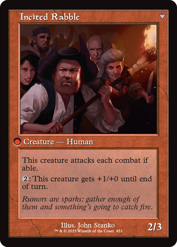 Town Gossipmonger (Retro Frame) (451) [Innistrad Remastered] - Deck Out Gaming