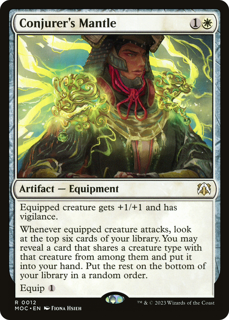 Conjurer's Mantle (12) [March of the Machine Commander] - Deck Out Gaming