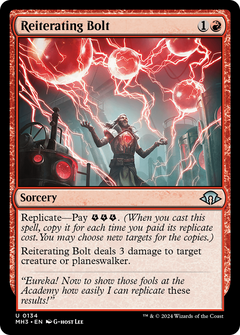 Reiterating Bolt (134) [Modern Horizons 3] foil - Deck Out Gaming