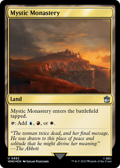 Mystic Monastery (Surge Foil) (882) [Doctor Who] foil - Deck Out Gaming