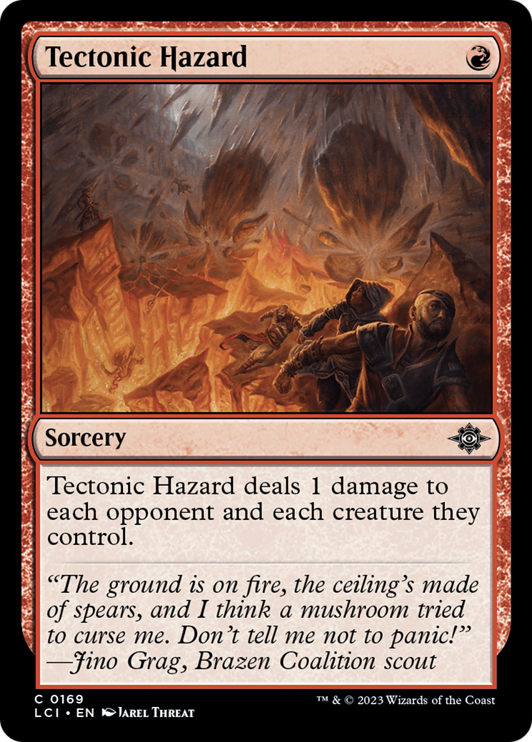 Tectonic Hazard (169) [The Lost Caverns of Ixalan] - Deck Out Gaming