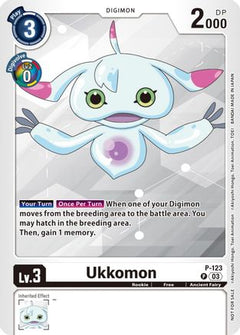 Ukkomon - P-123 (NYCC 2023 Demo Deck) (P-123) [Digimon Promotion Cards] - Deck Out Gaming