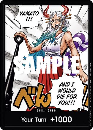 DON!! Card (Yamato) (1st Anniversary DON!! Card Pack) [One Piece Promotion Cards] - Deck Out Gaming