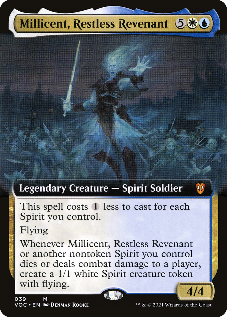 Millicent, Restless Revenant (Extended Art) (39) [Commander: Innistrad: Crimson Vow] - Deck Out Gaming