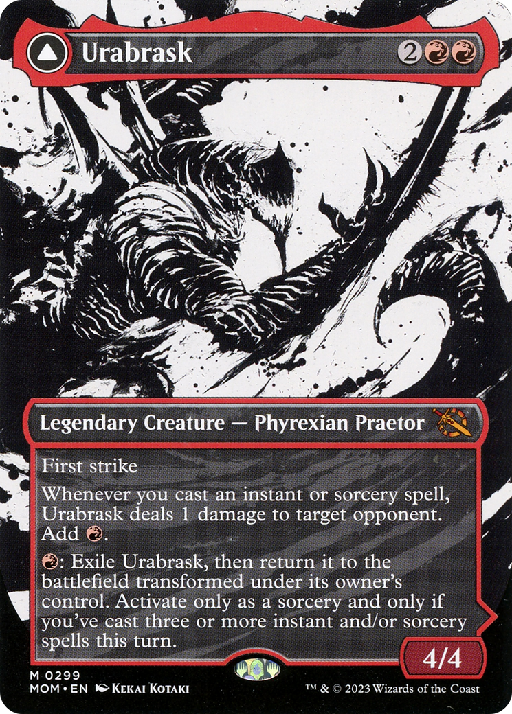Urabrask (Showcase) (299) [March of the Machine] foil - Deck Out Gaming