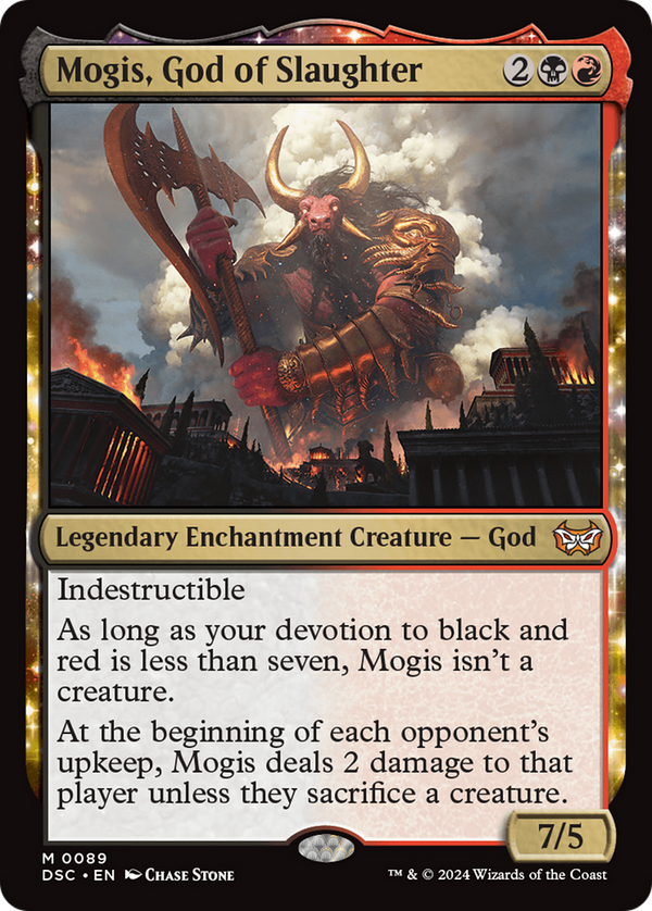 Mogis, God of Slaughter (89) [Duskmourn: House of Horror Commander] - Deck Out Gaming