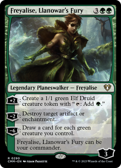 Freyalise, Llanowar's Fury (290) [Commander Masters] - Deck Out Gaming