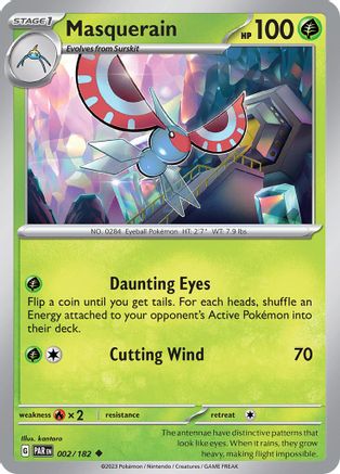 Masquerain (2) [SV04: Paradox Rift] Reverse Holofoil - Deck Out Gaming