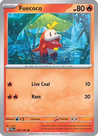 Fuecoco (23) [SV04: Paradox Rift] - Deck Out Gaming