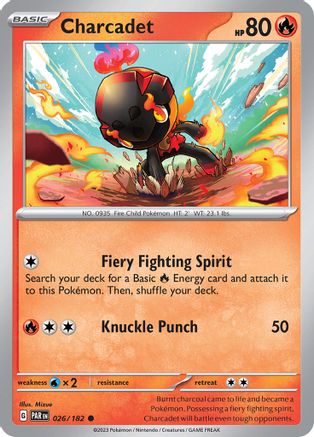 Charcadet - 026/182 (26) [SV04: Paradox Rift] - Deck Out Gaming