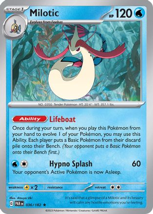 Milotic (36) [SV04: Paradox Rift] Holofoil - Deck Out Gaming
