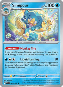 Simipour (42) [SV04: Paradox Rift] Reverse Holofoil - Deck Out Gaming