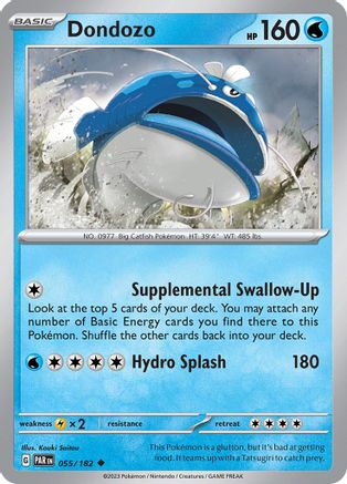 Dondozo (55) [SV04: Paradox Rift] Reverse Holofoil - Deck Out Gaming