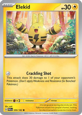 Elekid (59) [SV04: Paradox Rift] - Deck Out Gaming