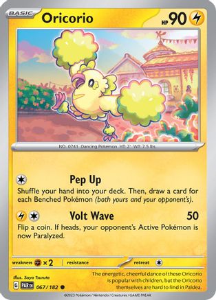 Oricorio (67) [SV04: Paradox Rift] - Deck Out Gaming