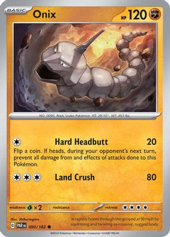 Onix (90) [SV04: Paradox Rift] Reverse Holofoil - Deck Out Gaming