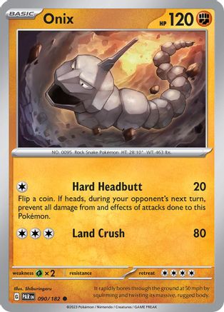 Onix (90) [SV04: Paradox Rift] Reverse Holofoil - Deck Out Gaming
