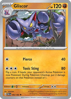 Gliscor (92) [SV04: Paradox Rift] Reverse Holofoil - Deck Out Gaming