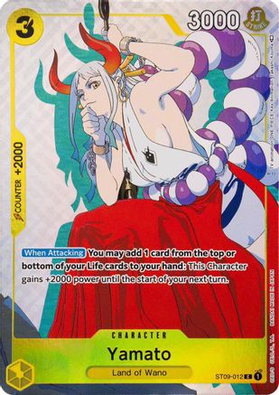 Yamato (Gift Collection 2023) (ST09-012) [One Piece Promotion Cards] Foil - Deck Out Gaming