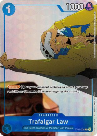 Trafalgar Law (Gift Collection 2023) (ST03-008) [One Piece Promotion Cards] Foil - Deck Out Gaming