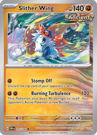 Slither Wing - 107/182 (107) [SV04: Paradox Rift] - Deck Out Gaming