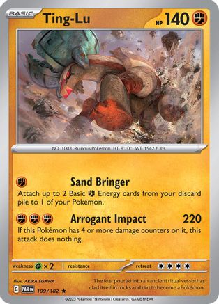Ting-Lu (109) [SV04: Paradox Rift] Reverse Holofoil - Deck Out Gaming
