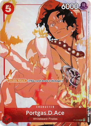Portgas.D.Ace (Gift Collection 2023) (P-028) [One Piece Promotion Cards] Foil - Deck Out Gaming