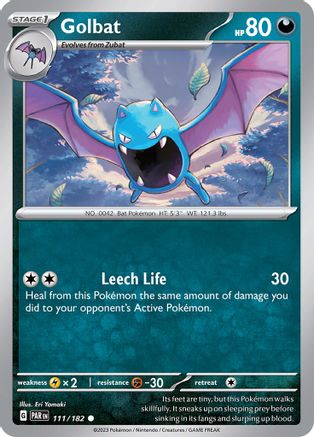 Golbat (111) [SV04: Paradox Rift] - Deck Out Gaming