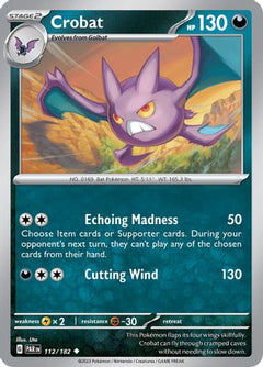Crobat (112) [SV04: Paradox Rift] - Deck Out Gaming