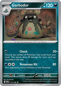 Garbodor - 117/182 (117) [SV04: Paradox Rift] - Deck Out Gaming