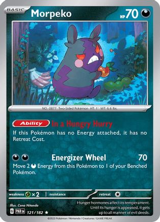 Morpeko - 121/182 (121) [SV04: Paradox Rift] Reverse Holofoil - Deck Out Gaming