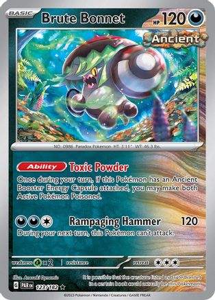 Brute Bonnet - 123/182 (123) [SV04: Paradox Rift] Holofoil - Deck Out Gaming