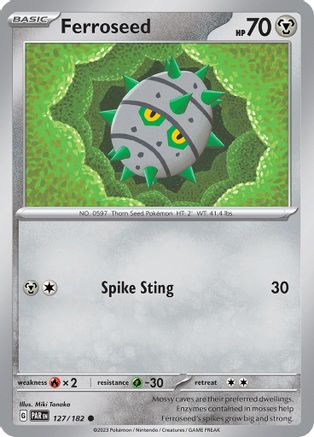 Ferroseed (127) [SV04: Paradox Rift] - Deck Out Gaming