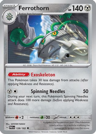 Ferrothorn - 128/182 (128) [SV04: Paradox Rift] Reverse Holofoil - Deck Out Gaming